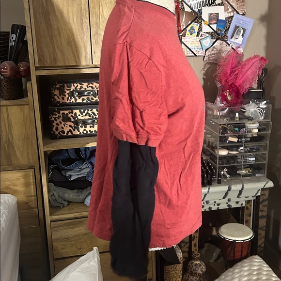 Machine Red Graphic Long Sleeve Tee - Medium - Picture 2 of 4